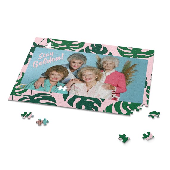 Charming Golden Girls Puzzle Set - Fun for All Ages! (120, 252, or 500-Piece Puzzle)