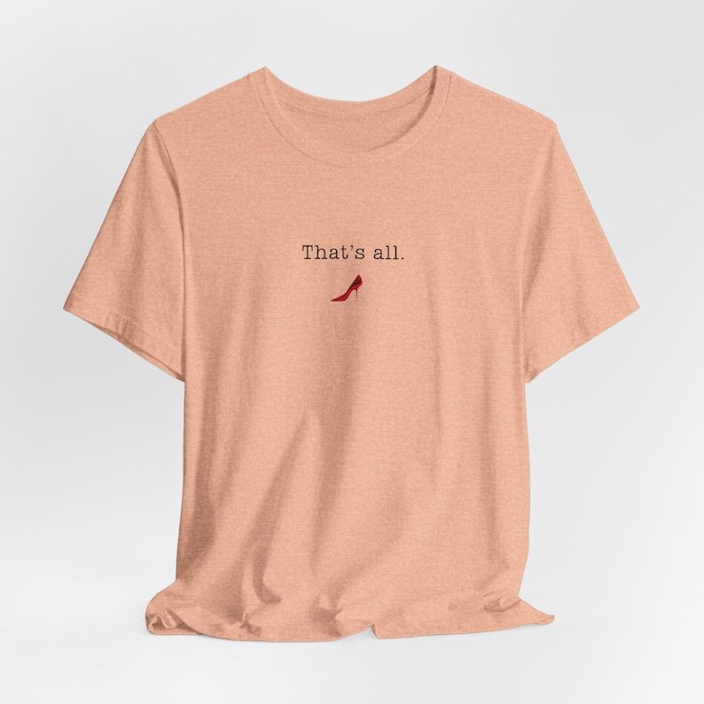 That's All-T-shirt, Devil Wears Prada-shirt, uniseks jersey T-shirt met korte mouw afbeelding 11