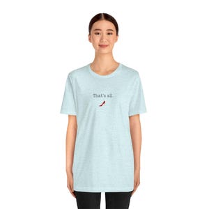 That's All-T-shirt, Devil Wears Prada-shirt, uniseks jersey T-shirt met korte mouw afbeelding 14