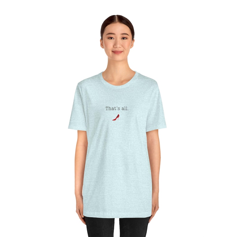 That's All-T-shirt, Devil Wears Prada-shirt, uniseks jersey T-shirt met korte mouw afbeelding 14