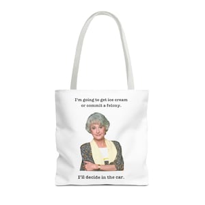 Sac fourre-tout Golden Girls, sac fourre-tout Dorothy Zbornak, sac fourre-tout rigolo