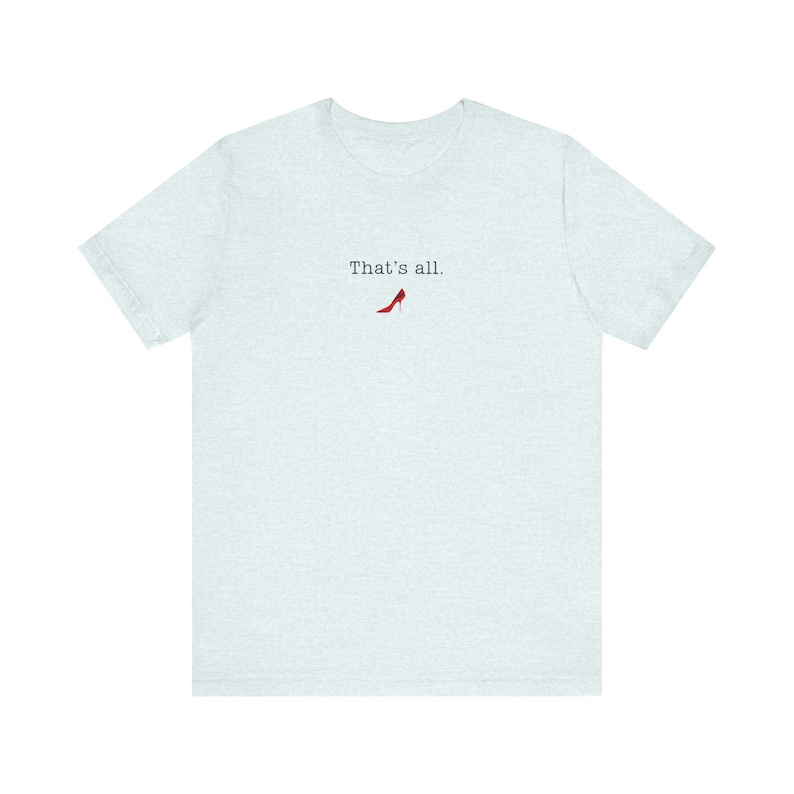 That's All-T-shirt, Devil Wears Prada-shirt, uniseks jersey T-shirt met korte mouw afbeelding 7
