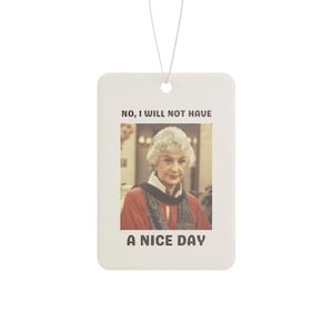 O ambientador para carros Golden Girls, Dorothy Zbornak