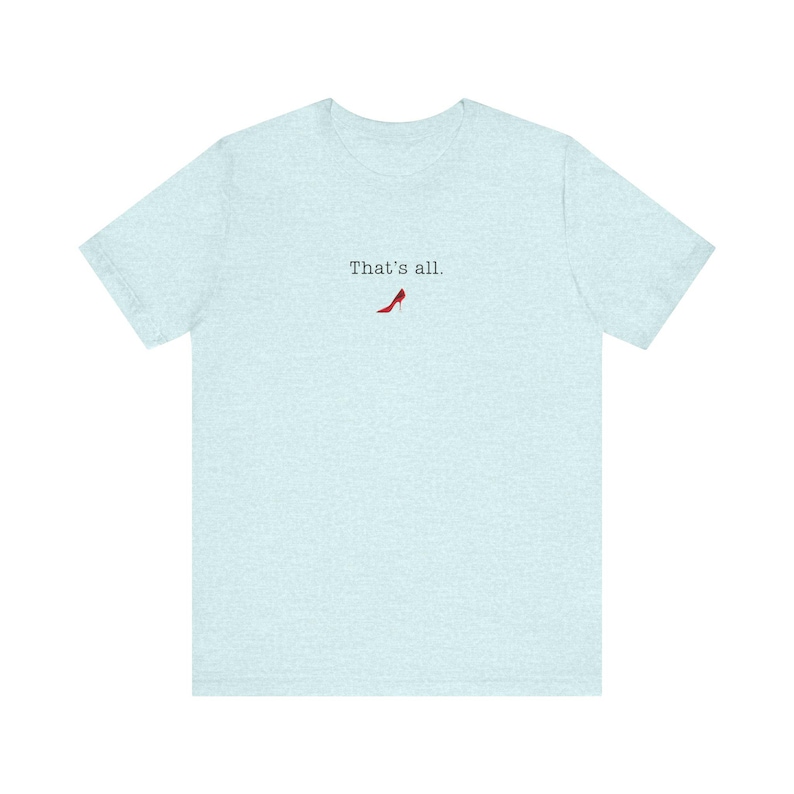 That's All-T-shirt, Devil Wears Prada-shirt, uniseks jersey T-shirt met korte mouw afbeelding 10