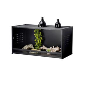 40x16x16 PVC Reptile Enclosure – Complete Tank for Juvenile Bearded Dragons & Small Snakes