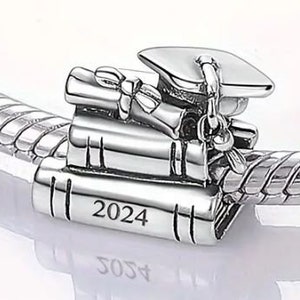 925 Sterling Silver 2024 Graduation Pendant for Pandora