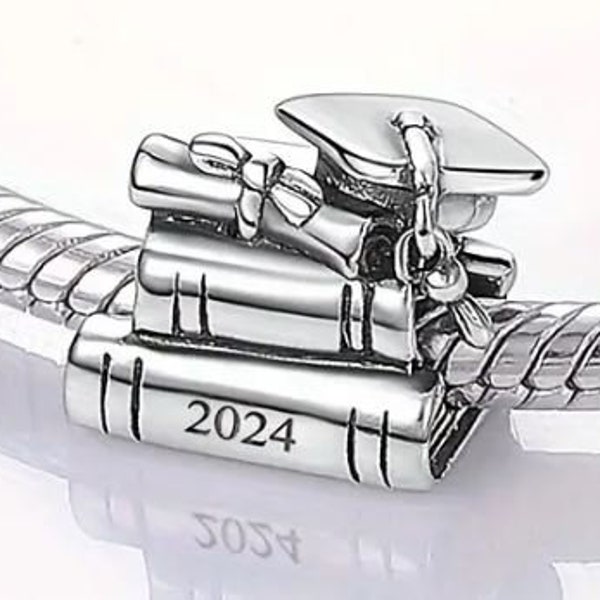 925 sterling zilveren 2024 afstudeerhanger voor Pandora