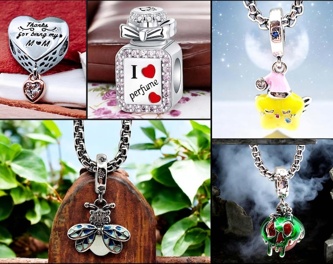 Mystery Bag - Sterling Silver Charms, Set of 1, 2 or 3, Silver Charm, Surprise Gift, Fun Presents