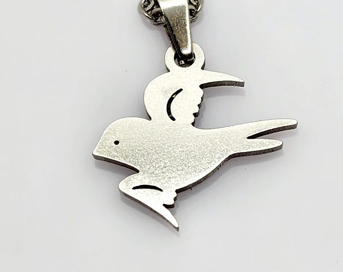 Sterling Silver Dainty Dove Charm