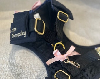 ADD ON UPGRADE Hardware for Made to Order Dog Special Occasion Harness