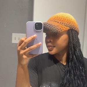 Crochet Baseball Cap