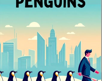 Mr. Popper's Penguins Book Poster Digital Download Choose Your Size