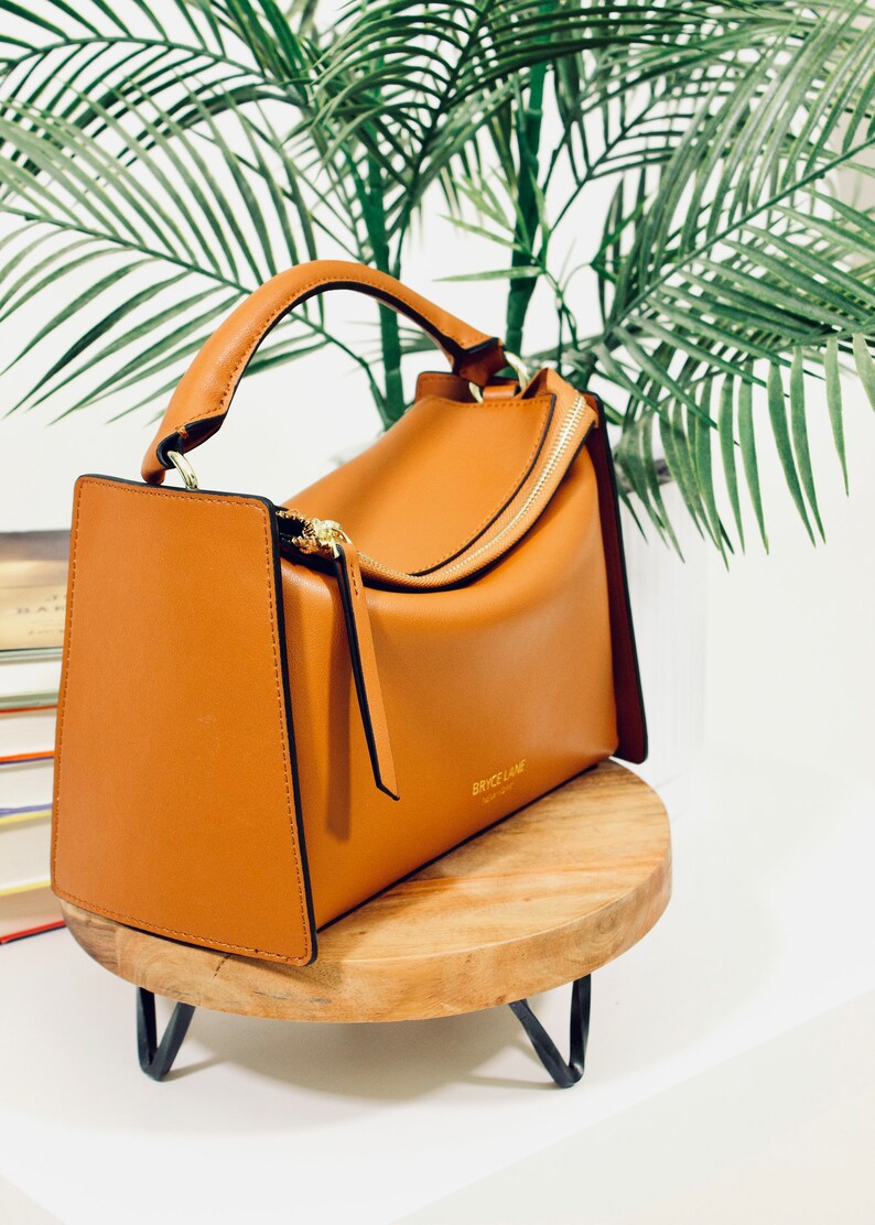 Luxury Leather Designer Handbag image 4