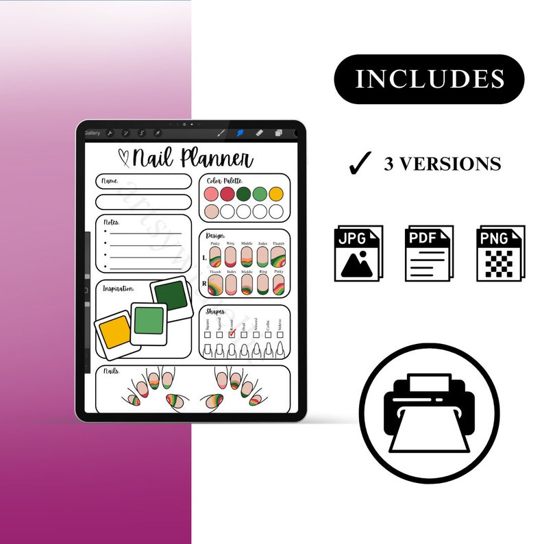 includes, JPG, PDF, and PNG.
