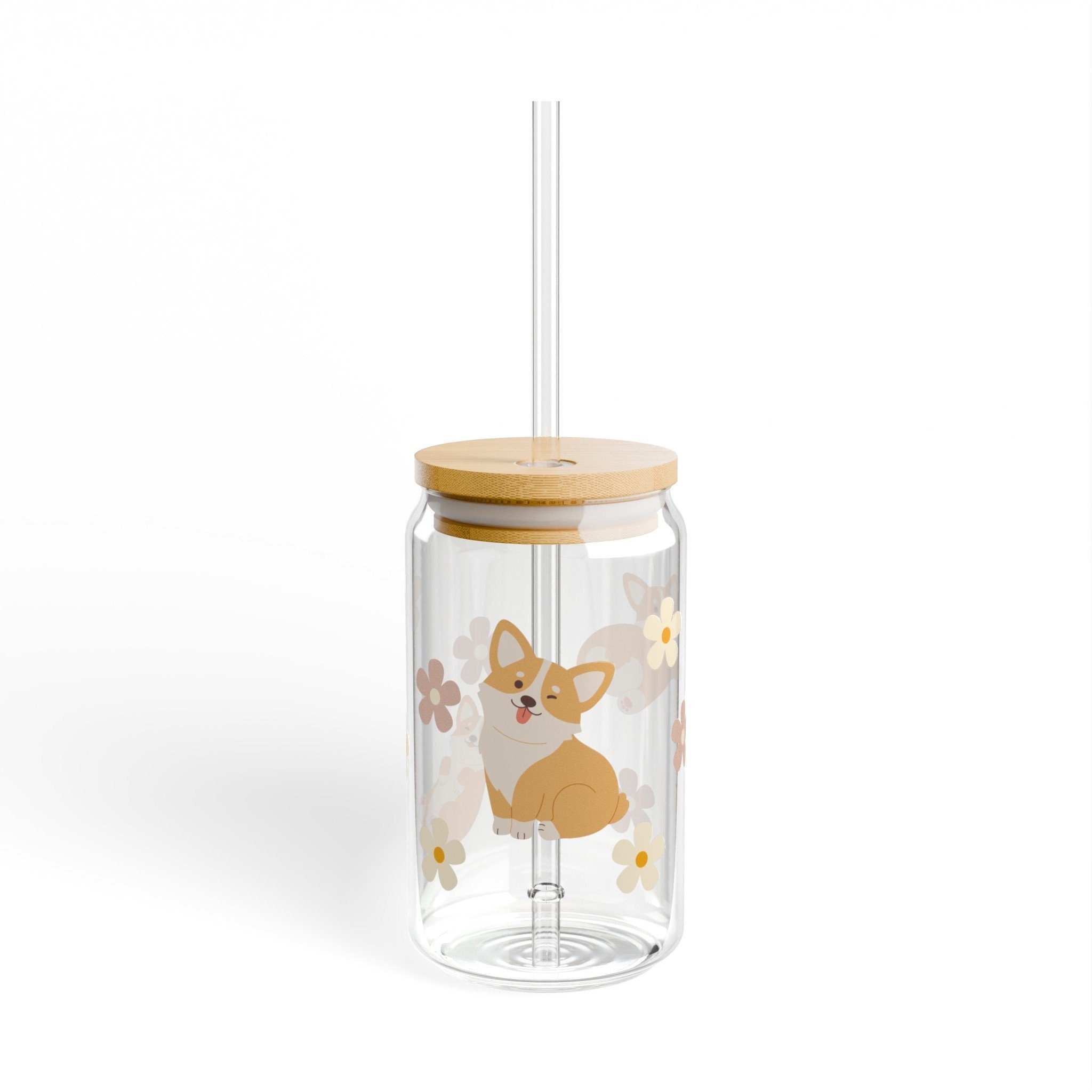 Cozy Pup Sipper Glass main image 1