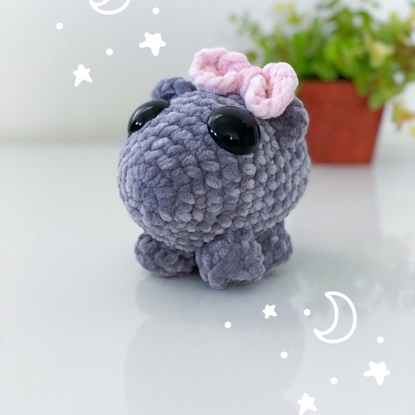 Sad Hamster Crochet PDF Pattern Amigurumi Pattern Kawaii Mouse Crochet Pattern DOWNLOAD ONLY