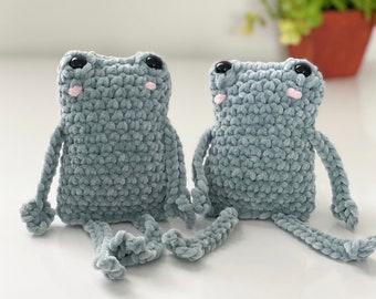 Leggy Frog Crochet Frog Crochet Plush PDF Pattern Frog Crochet Pattern Mini Frog