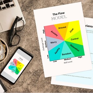 Flow Toolkit| Coach Worksheet Bundle | Productivity | Self Development | Career Resources | Digital Pages | Interactive Tools | PDF Files A4