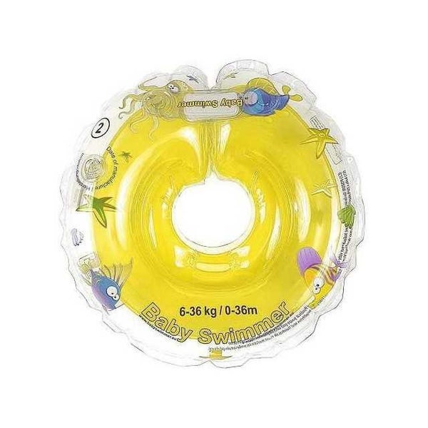 Original Babyswimmer Schwimmring gelb Größe 6-18 kg Baby Schwimmhilfe