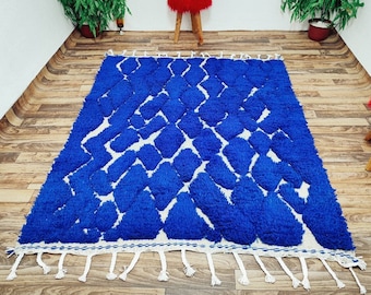 Beni Ourain Teppich, Authentischer Marokkanischer Teppich, Berber Teppich, Echter Wollteppich, Handgefertigter Teppich, Beni Ourain Stil, Tapis Berbere