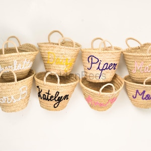 Personalized straw moroccan basket,bridal shower bags,customized straw bags,custom beach bag,straw tote,embroidered bags