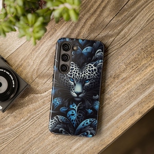 Fierce Cheetah Spirit Phone Case - Wild Animal Print Design for iPhone & Samsung - Sleek Animal Print Design for tough i phone samsung cases