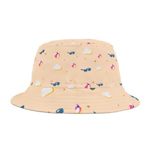 Enchanted Summer Bucket Hat - UV Protection Festival Sun Hat - Colorful Beach Hat for Men, Women, and Kids - Outdoor Hiking Adventure Hat