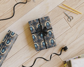 Avatar Neytiri wrapping paper - Neytiri gift wrap - Avatar themed party supplies - Avatar birthday gift wrap - DIY Avatar themed paper roll
