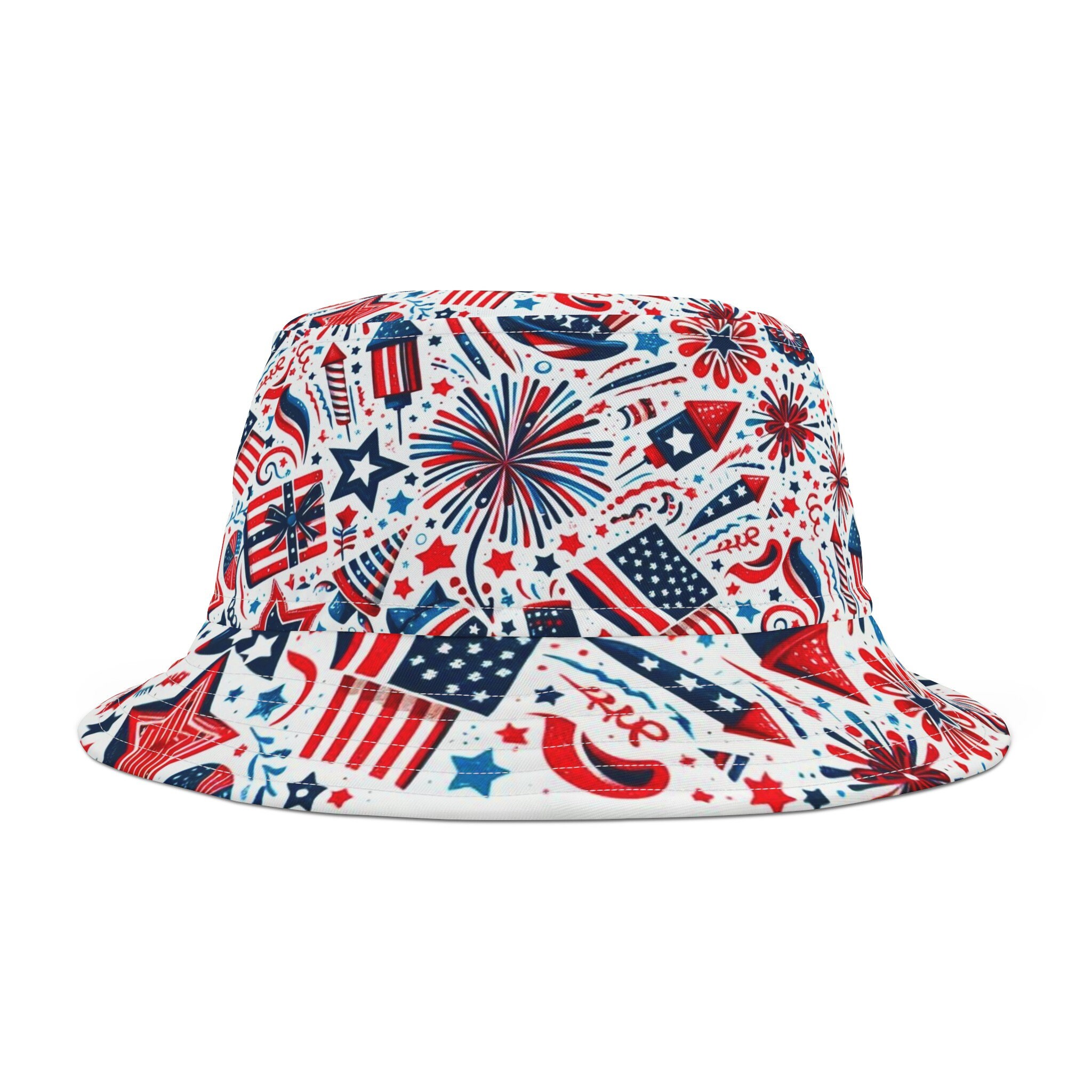 Fourth of July Bucket Hat - 4th of July Independence Day 