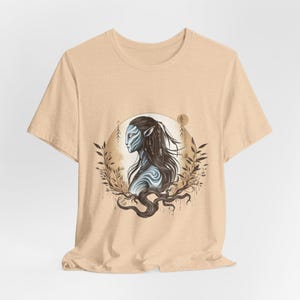 Neytiri Avatar Art T-Shirt Design - Avatar Tribal Fantasy Shirt - Avatar-Inspired Clothing - Avatar Fantasy Art - Avatar Neytiri Unisex Tee
