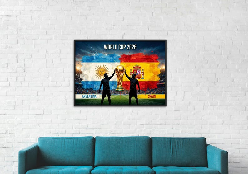FIFA World Cup 2026 Final Wall Art Poster Digital Download-soccer