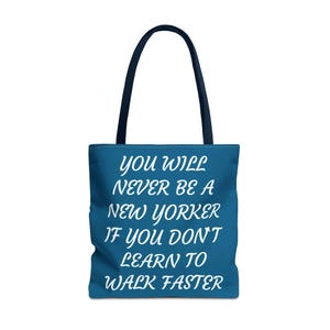 Torba typu tote New Yorker, Torba typu tote New York, Zabawna torebka typu tote na prezent, Torba biblioteczna, Torby na zakupy, Torba New York Lover, Torba na zakupy, Zabawne torby z cytatami