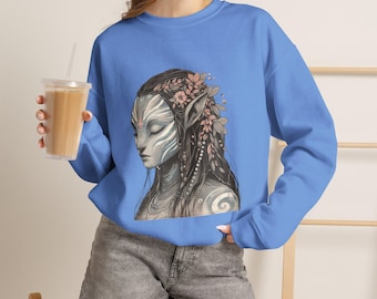 Avatar Neytiri Unisex Sweatshirt - Avatar Neytiri Gift - Avatar Theme Gift - Movie Themed Sweatshirt - Neytiri Shirt - Avatar Creatures