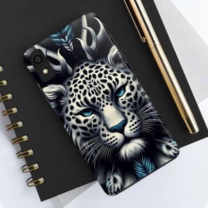 Fierce Cheetah Spirit Phone Case - Wild Animal Print Design for iPhone & Samsung - Sleek Animal Print Design for tough i phone Samsung cases