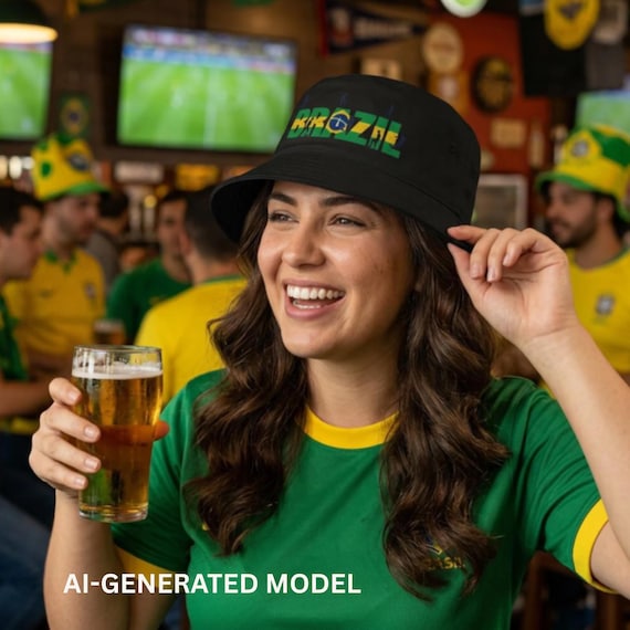 FIFA World Cup 2026 Brazil Bucket Hat - Brasil Soccer Futbol Fan