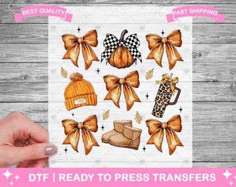 Fall Autumn Cosy Winter DTF Transfers, DTF Prints, Ready To Press Shirt Transfers, Fall DTF transfers Prints, Iron On Shirt Transfer