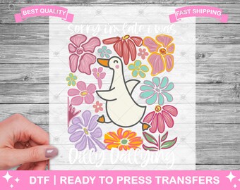Sorry I'm Late I was Dilly Dallying DTF Transfers, Prints, Ready To Press Shirt Transfers, Funny Heat Transfers, Iron On Transfer, Shirt DTF
