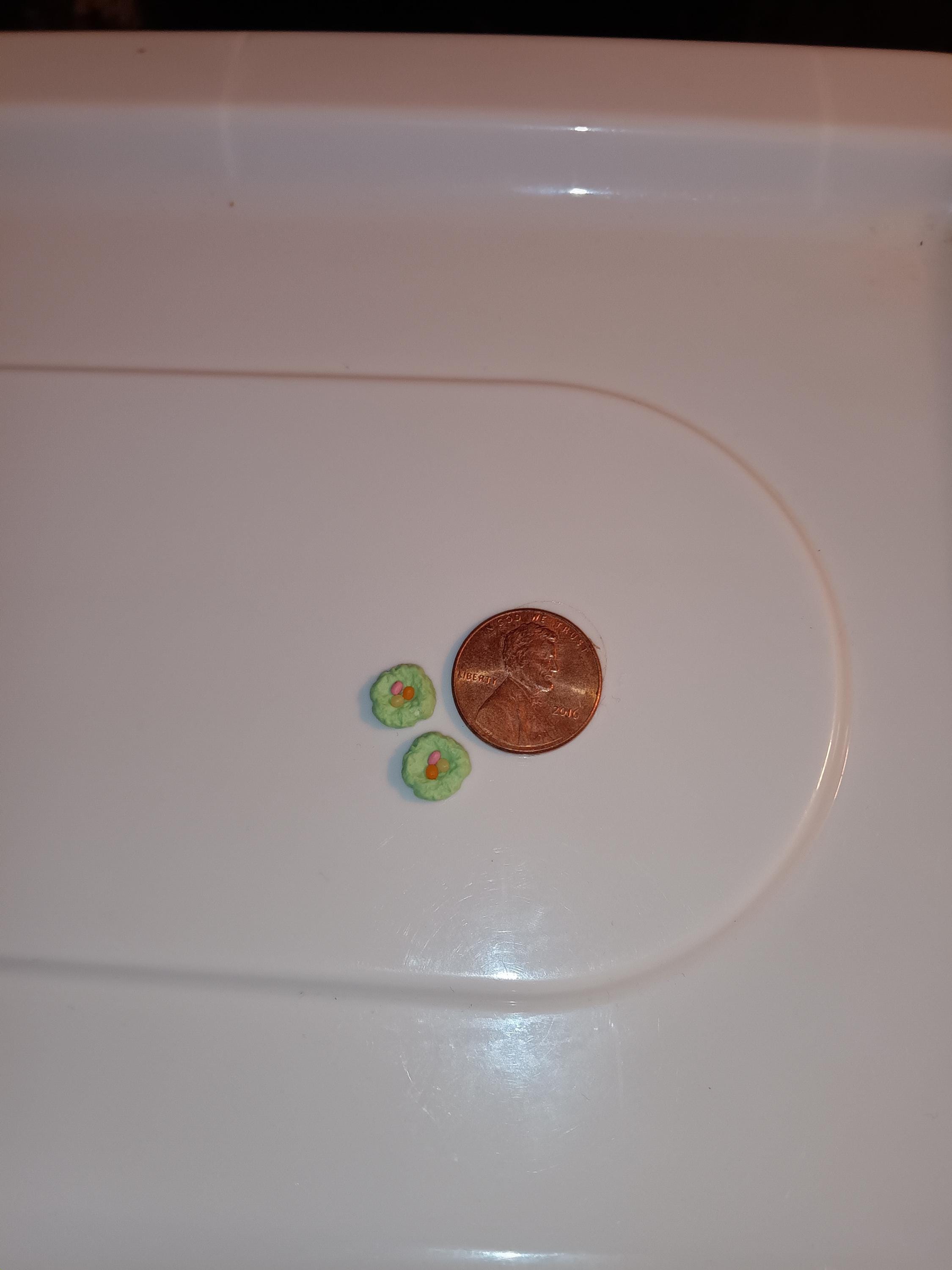 1/12 Scale Easter Candy Jelly Bean Eggs in Candy Nest Dollhouse ...