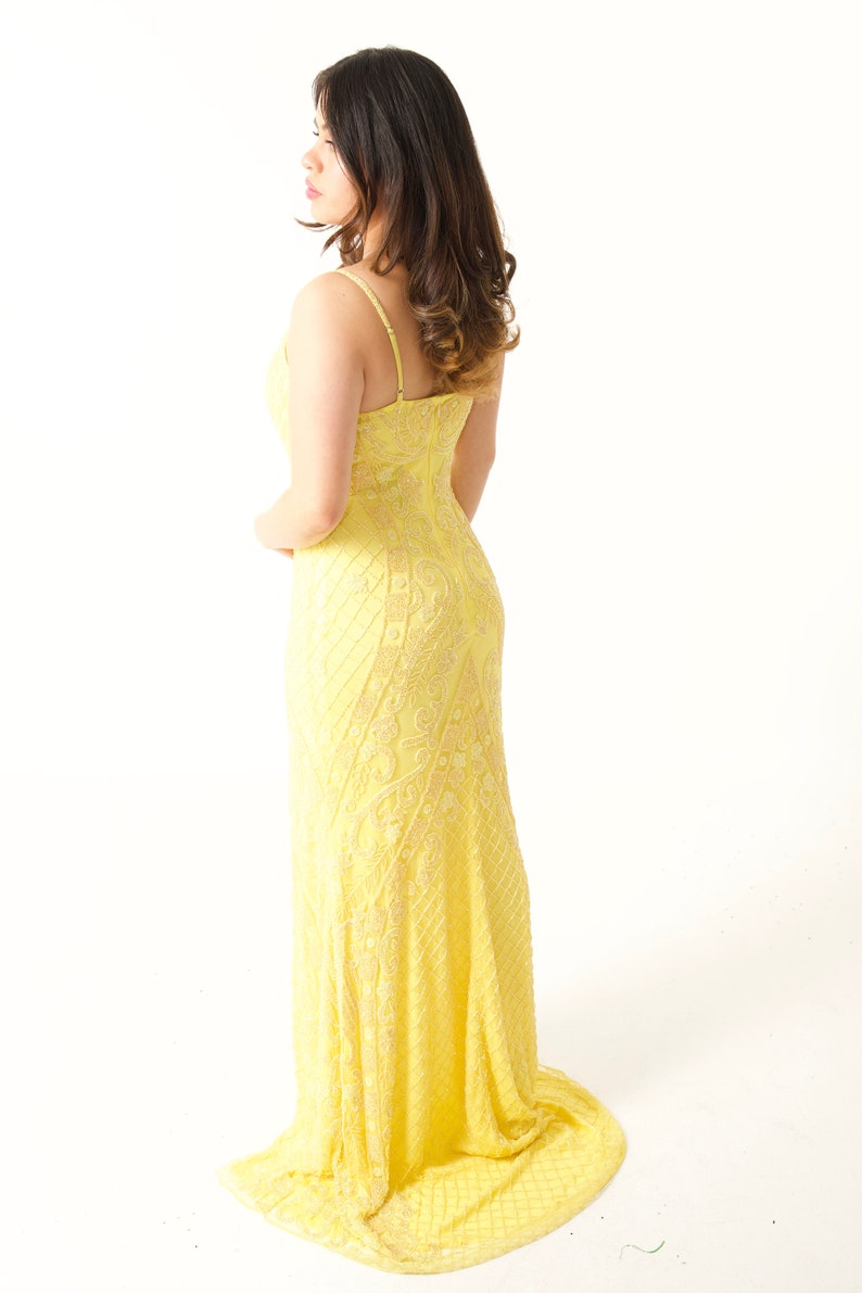 sleeve dress Vienna Embellished Long Backless Maxi in White SIZE:USA 12 / EU 42 / UK 14 What's New What Color Shoes Can