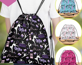 Custom Dance Bag Gift for Dancer Gift for Dance Teacher Dance Team Gifts for Girl Personalized Name on Bag Competition Gift for Ballet Dance