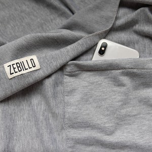 Portabebés Zebillo / Recién nacidos y bebés / Bolsillos laterales para guardar lo esencial / Transpirable y manos libres