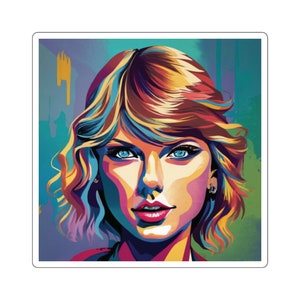 Zy0197c 52/pcs Singer Taylor Swift Stickers For Kids Girls Luggage Computer  Waterproof Vinyl Sticker Custom - Buy Stickers,Taylor Swift