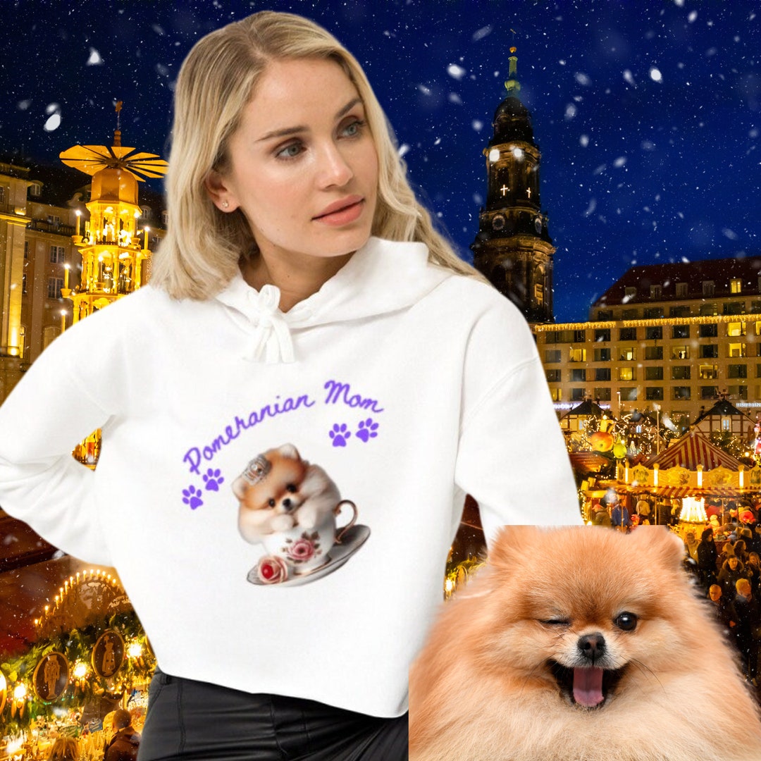Pomeranian Meditate Yoga Hoodie main image 0