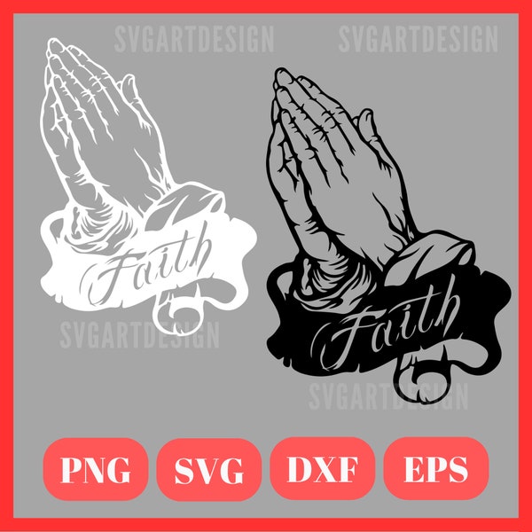 Praying Hands SVG, Praying PNG, Christian Religion Prayer , Praying Hands Svg , Praying Clipart , Praying Png , Praying Shirt Svg