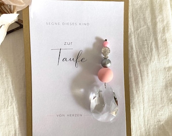 Suncatcher, christening gift, christening gift for godchild, christening gift for godchild, christening gift idea for godchild, lasting christening gifts