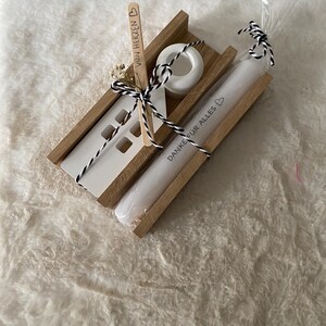 Danke für alles - Geschenkset - Dankeschön - Mitbringsel - Geschenkebox - Geschenk - Kerze - Kerzenständer - Scandistyle - Raysindeko - Box