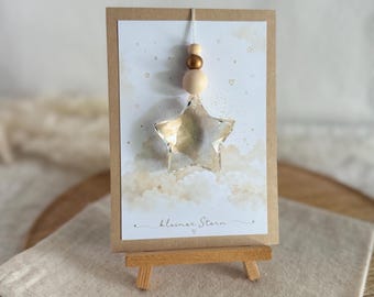 Sonnenfänger, Trauer Karte, Geschenk für Sternenkinder, Geschenk für Trauernde, Persönliche Beileidsbekundung, Erinnerung Sternenkind