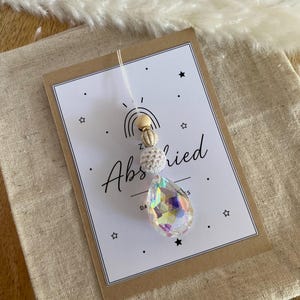 Abschiedsgeschenk Erzieherin ist dieser Wundervolle Suncatcher
