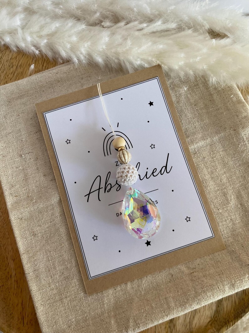 Abschiedsgeschenk Erzieherin ist dieser Wundervolle Suncatcher