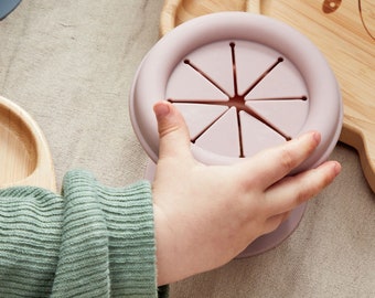 Pink Silicone Snack Pot